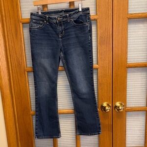 Apt. 9 Dark Blue Straight Leg Jeans